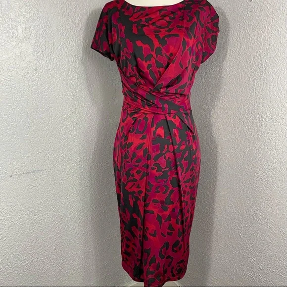 Maxmara Dresses | Nwt Max Mara Size 4 | Color: Black/Pink | Size: 4 | Chiquisbirdclst's Closet